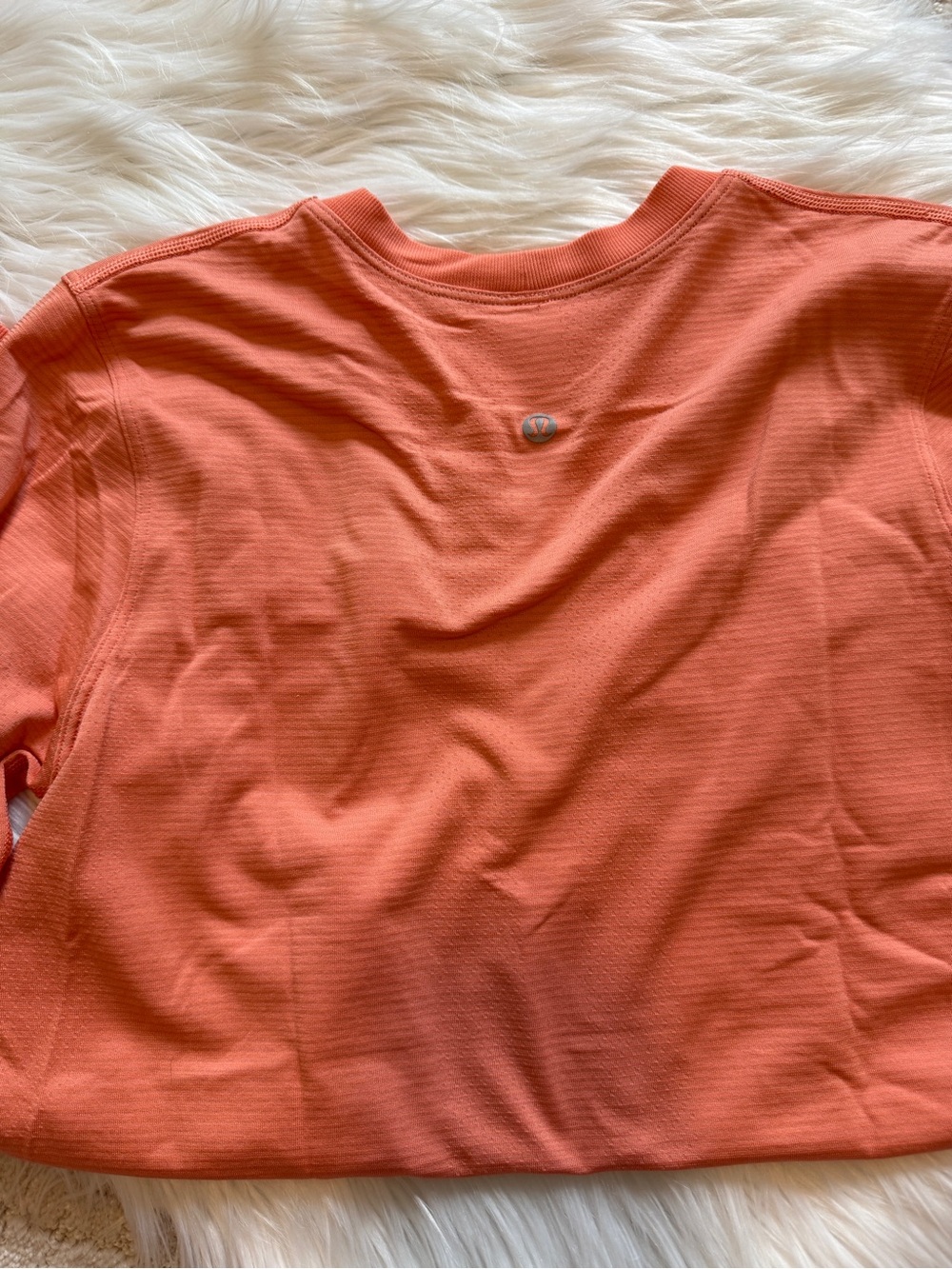 Lululemon Swiftly Tech Relaxed Long Sleeve Shirt Size 4 Peach Apricot